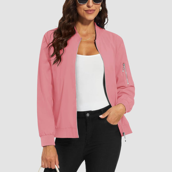Women's Lightweight Bomber Jacket 1