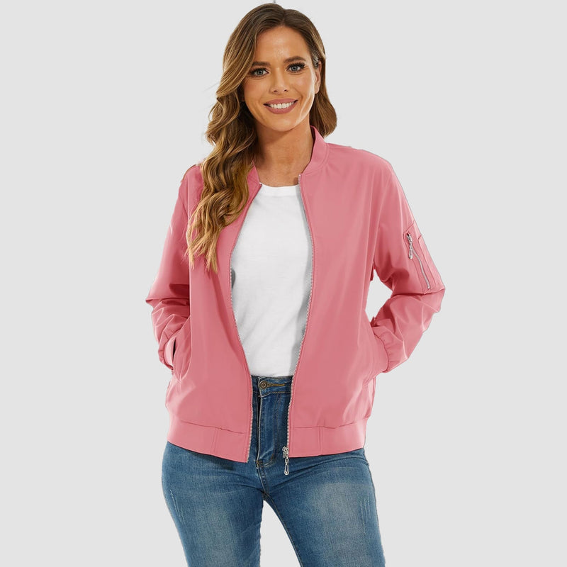 Women's Lightweight Bomber Jacket 2