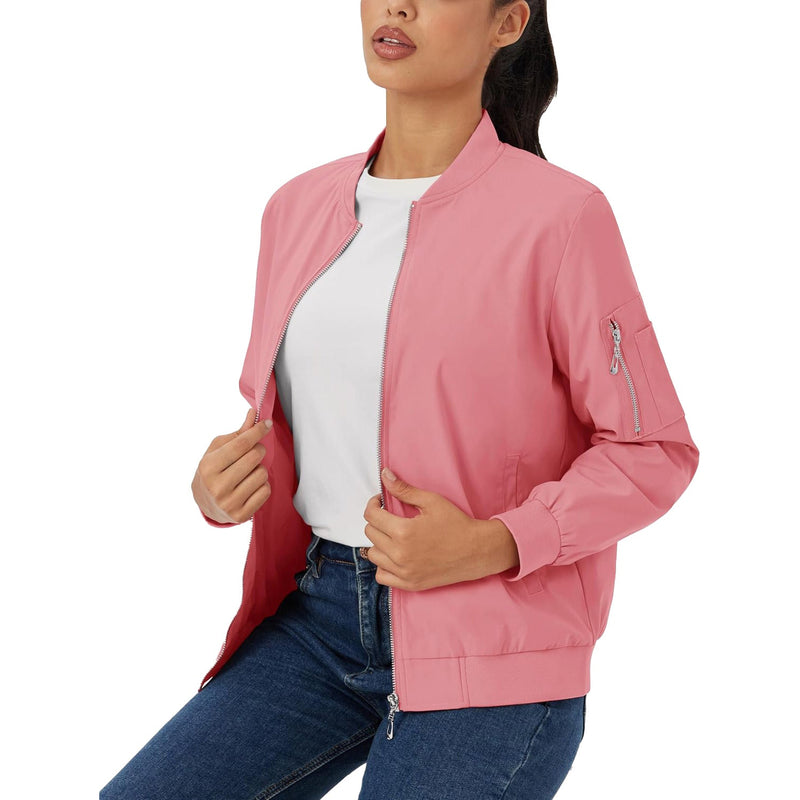 Women's Lightweight Bomber Jacket 3