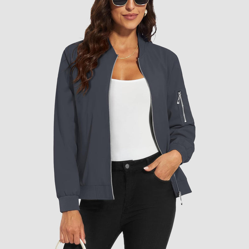 Women's Lightweight Bomber Jacket 5
