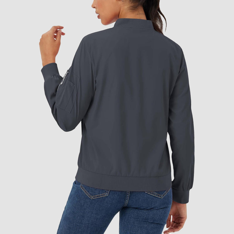 Women's Lightweight Bomber Jacket 8
