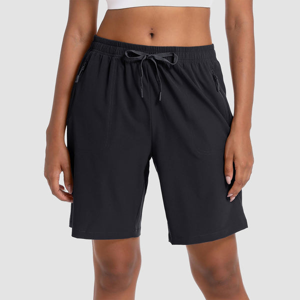Women's Lightweight Quick-Dry Hiking Shorts with 3 Pockets 1