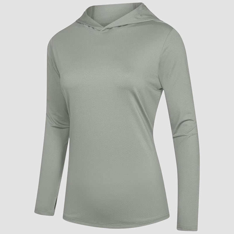 Women's Mint Hoodie Shirt - UPF 50+ Sun Protection, Long Sleeve 11