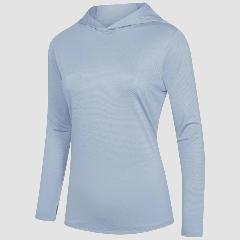 Women's Mint Hoodie Shirt - UPF 50+ Sun Protection, Long Sleeve 17