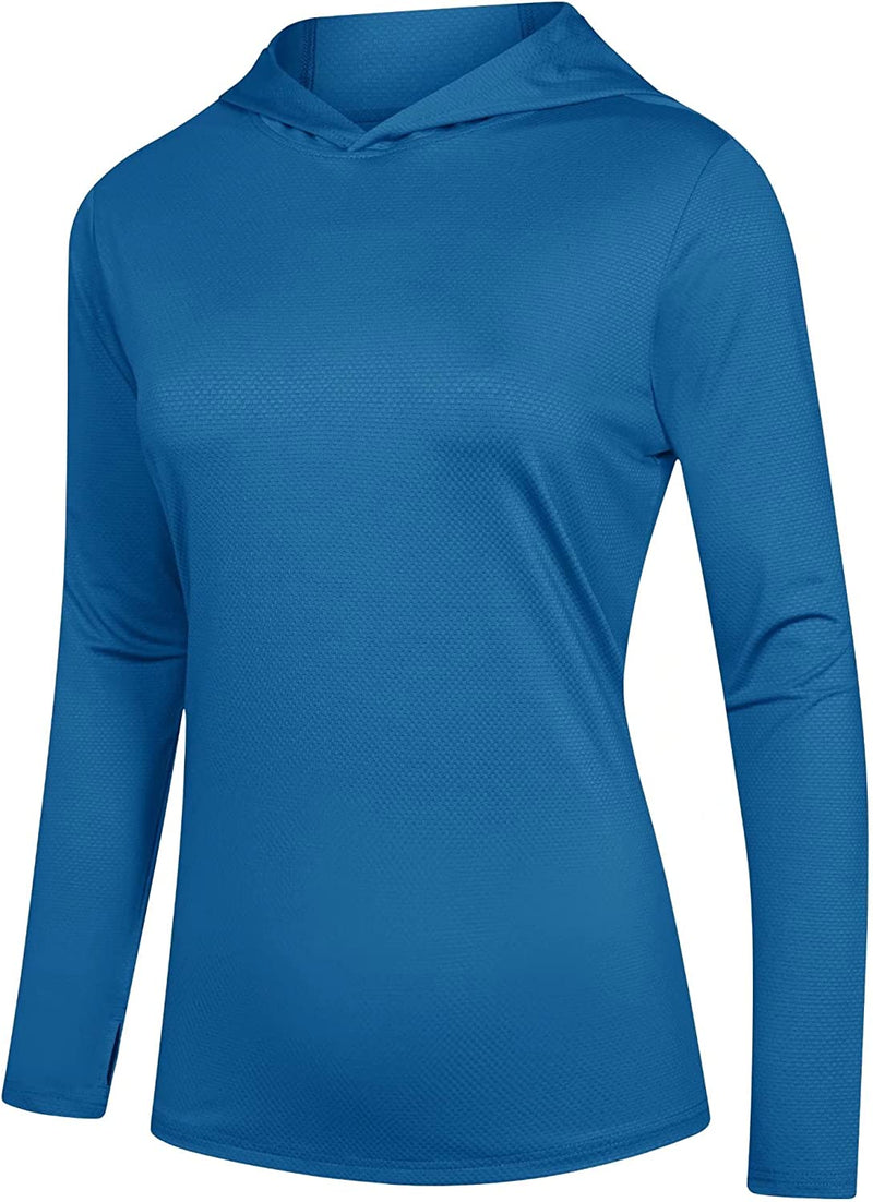 Women's Mint Hoodie Shirt - UPF 50+ Sun Protection, Long Sleeve 3