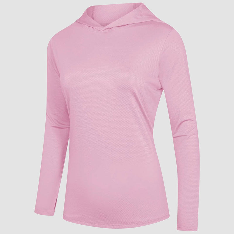 Women's Mint Hoodie Shirt - UPF 50+ Sun Protection, Long Sleeve 4