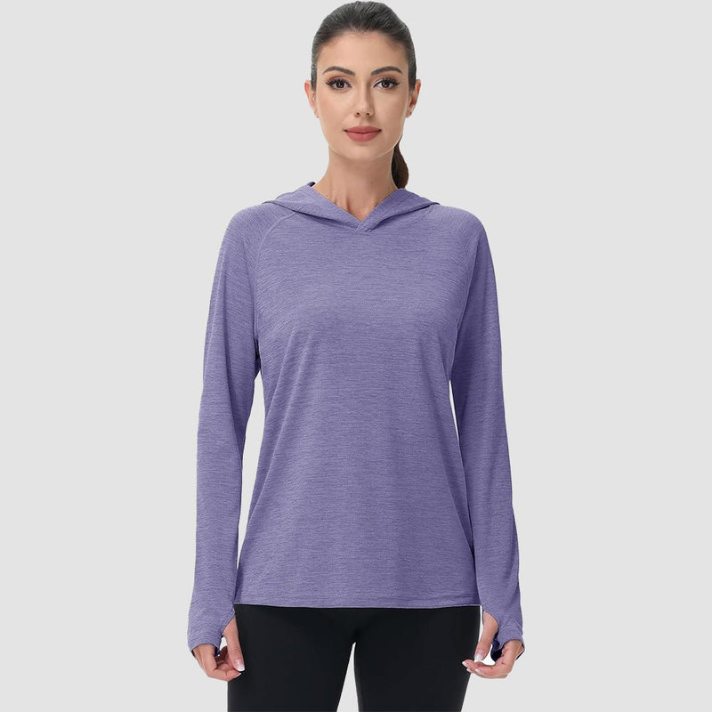 Women's Mint Hoodie UPF 50+ Sun Protection Shirt with Thumb Hole 14