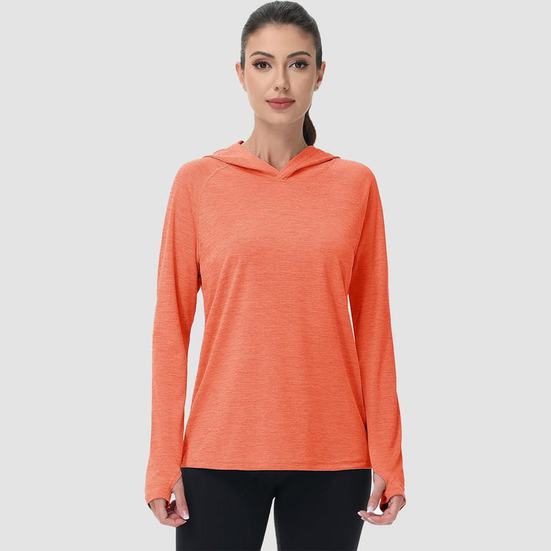Women's Mint Hoodie UPF 50+ Sun Protection Shirt with Thumb Hole 16