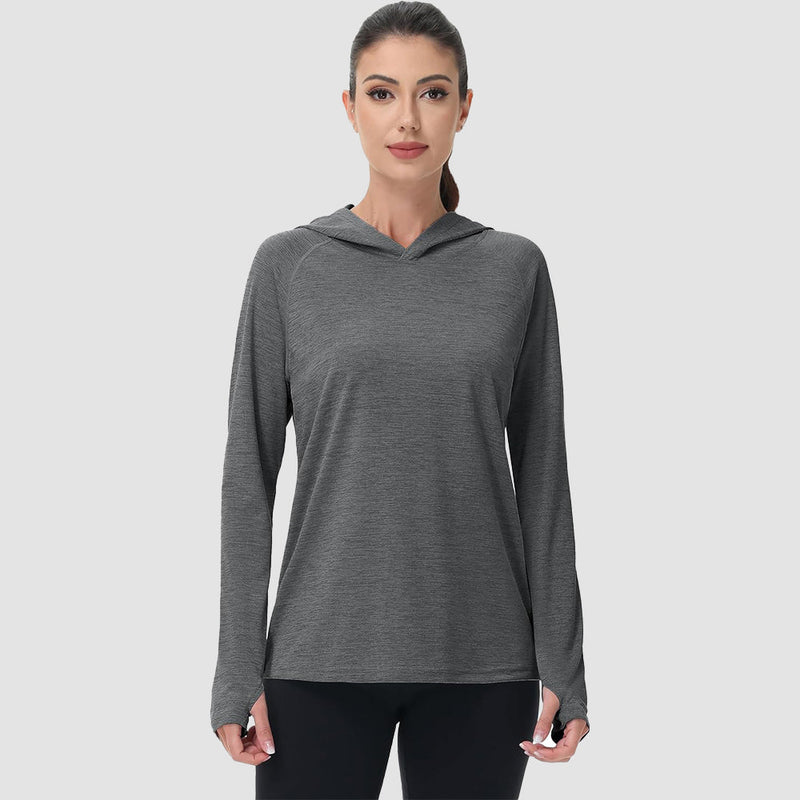 Women's Mint Hoodie UPF 50+ Sun Protection Shirt with Thumb Hole 17