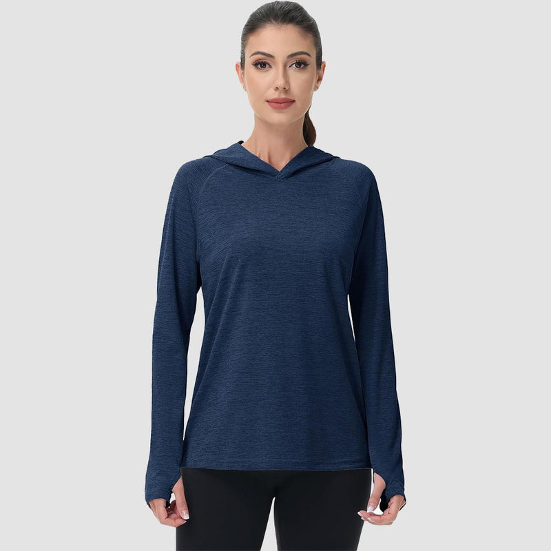Women's Mint Hoodie UPF 50+ Sun Protection Shirt with Thumb Hole 19