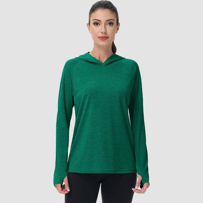 Women's Mint Hoodie UPF 50+ Sun Protection Shirt with Thumb Hole 9