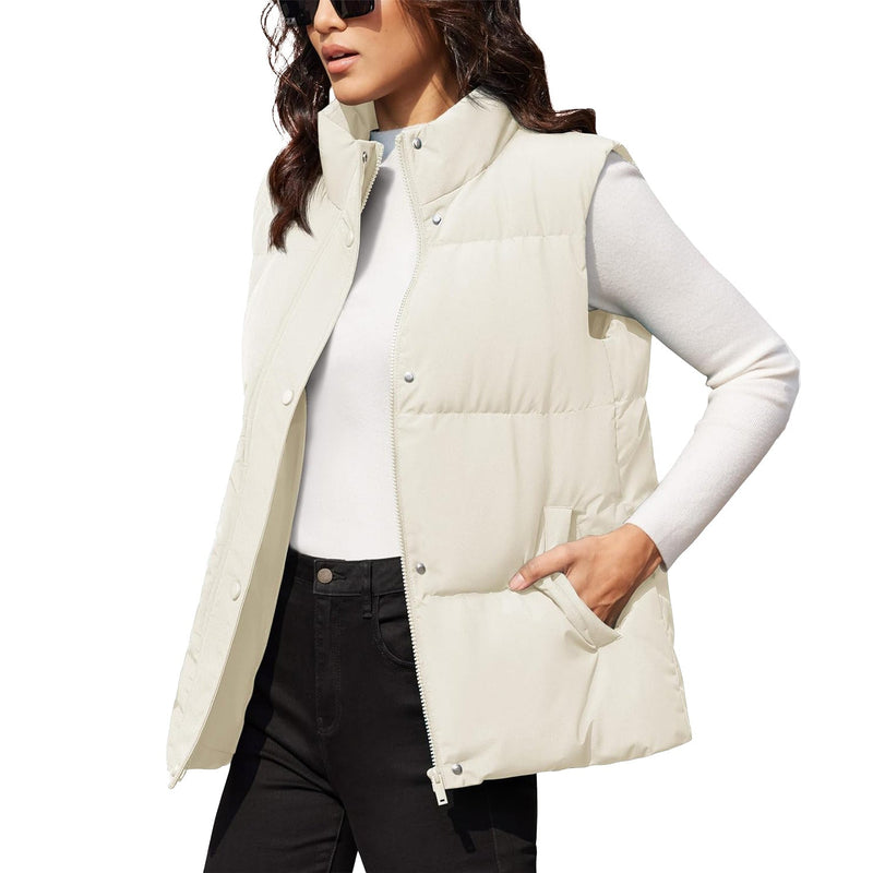 Women's Oversized Puffer Vest 19