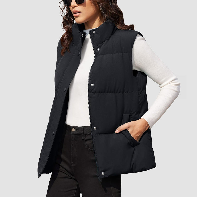Women's Oversized Puffer Vest 3