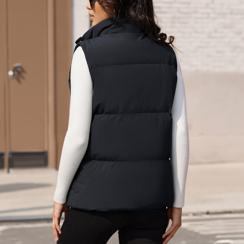 Women's Oversized Puffer Vest 4