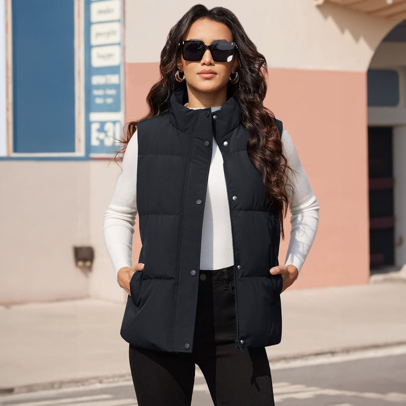 Women's Oversized Puffer Vest 5
