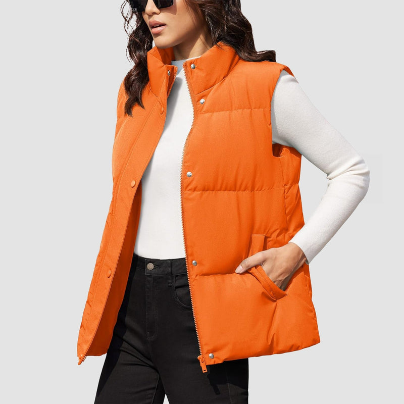 Women's Oversized Puffer Vest 6