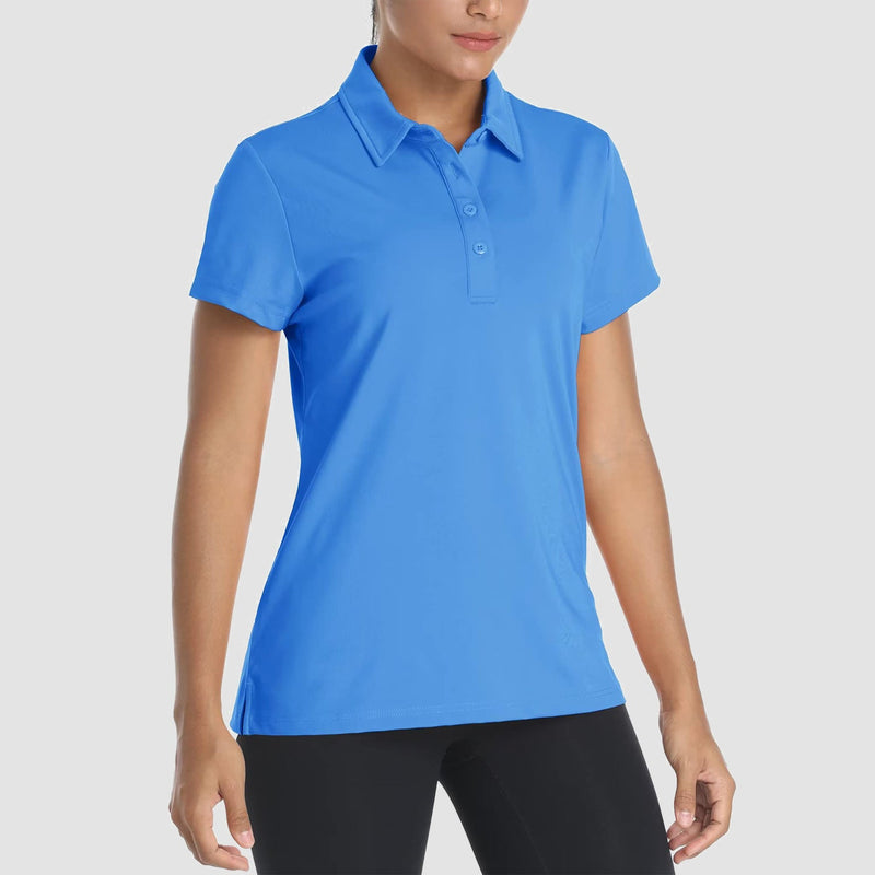 Women's Quick-Dry Polo Shirt - Casual & Golf Short Sleeve 13