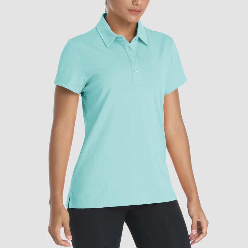 Women's Quick-Dry Polo Shirt - Casual & Golf Short Sleeve 16