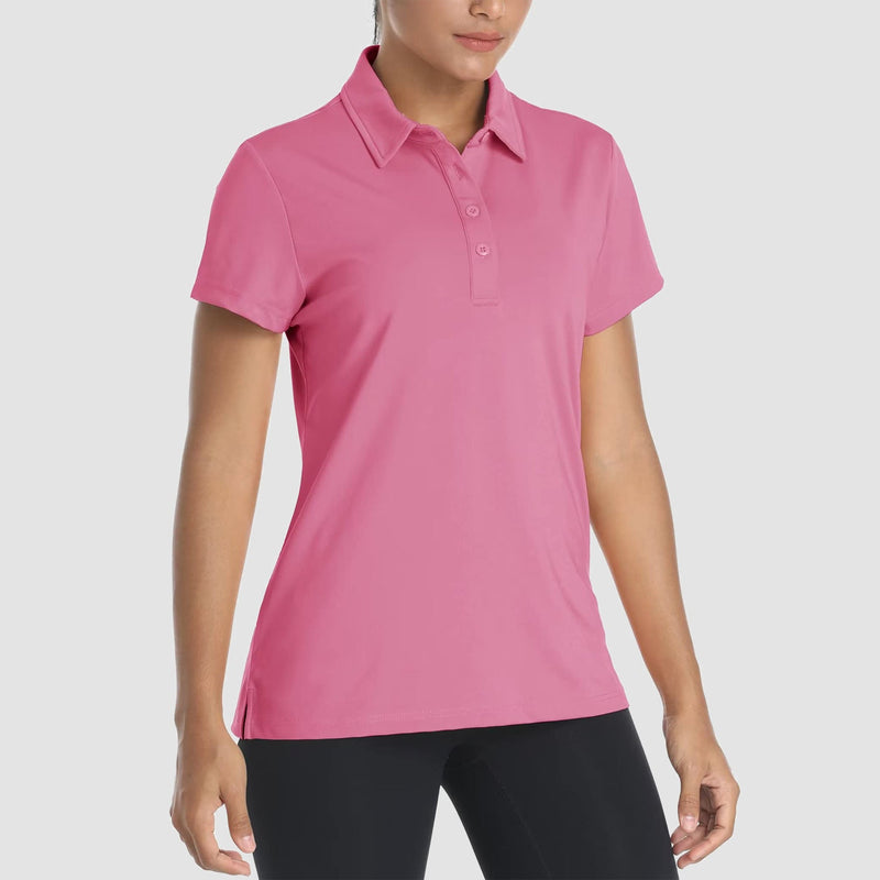 Women's Quick-Dry Polo Shirt - Casual & Golf Short Sleeve 18
