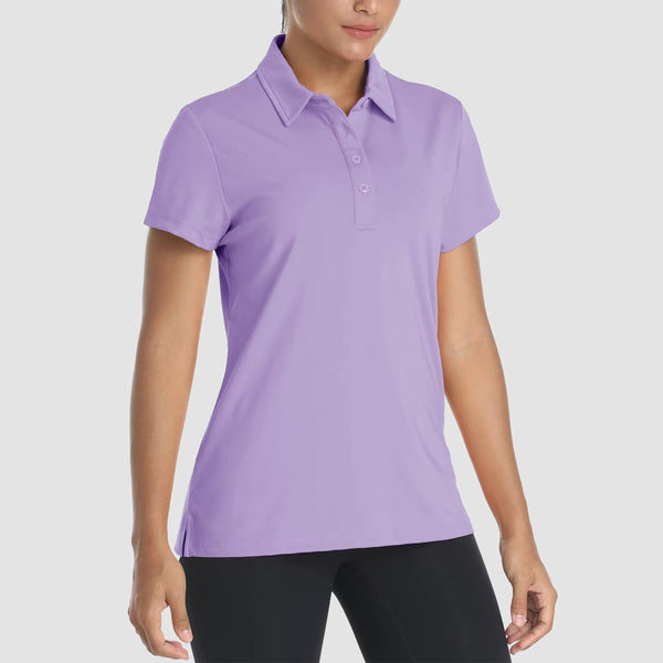 Women's Quick-Dry Polo Shirt - Casual & Golf Short Sleeve 1