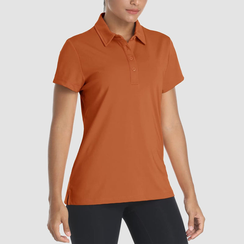Women's Quick-Dry Polo Shirt - Casual & Golf Short Sleeve 21