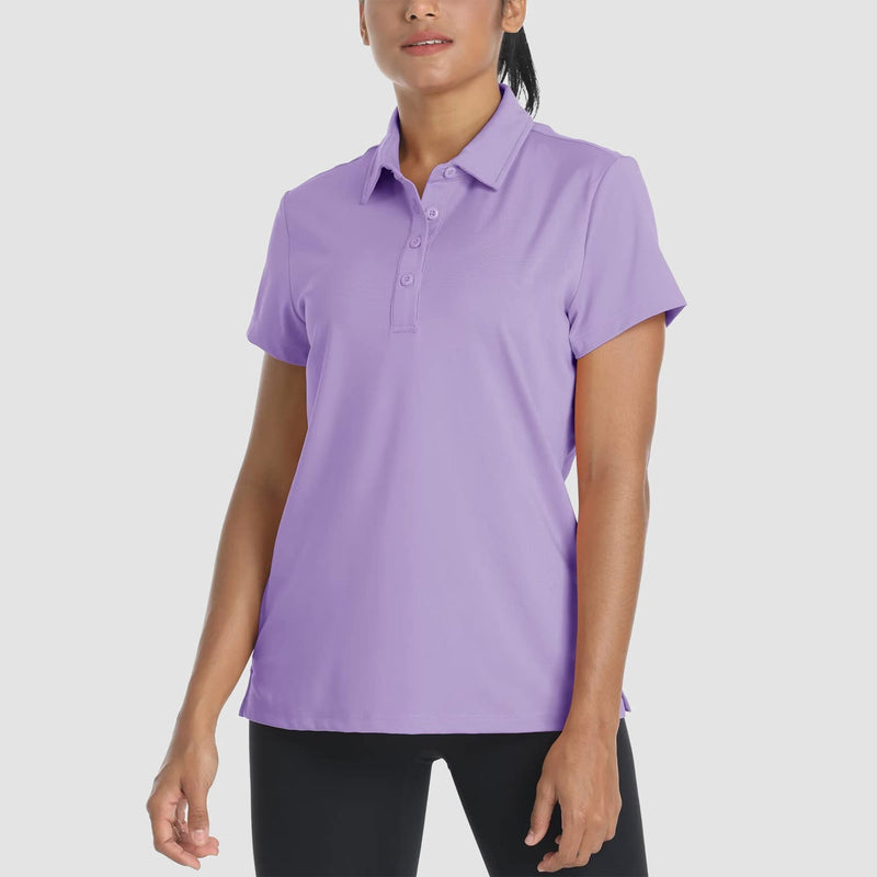 Women's Quick-Dry Polo Shirt - Casual & Golf Short Sleeve 5