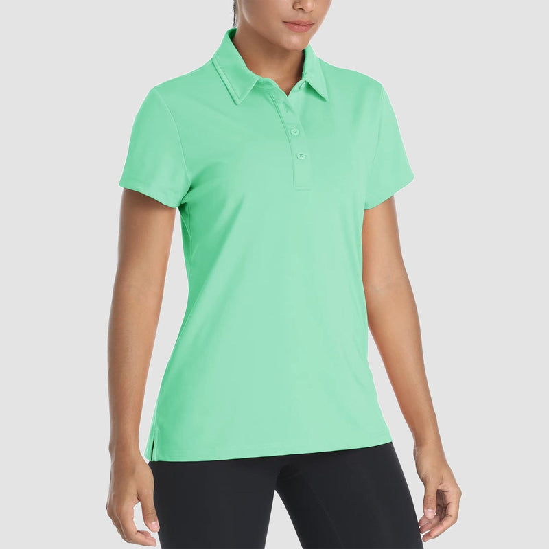 Women's Quick-Dry Polo Shirt - Casual & Golf Short Sleeve 7