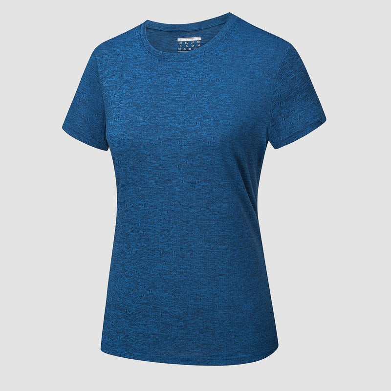 Women's Quick-Dry Short Sleeve Running Workout T-Shirt 11