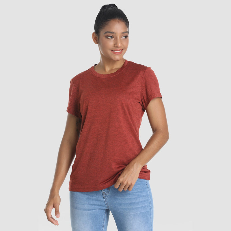 Women's Quick-Dry Short Sleeve Running Workout T-Shirt 13