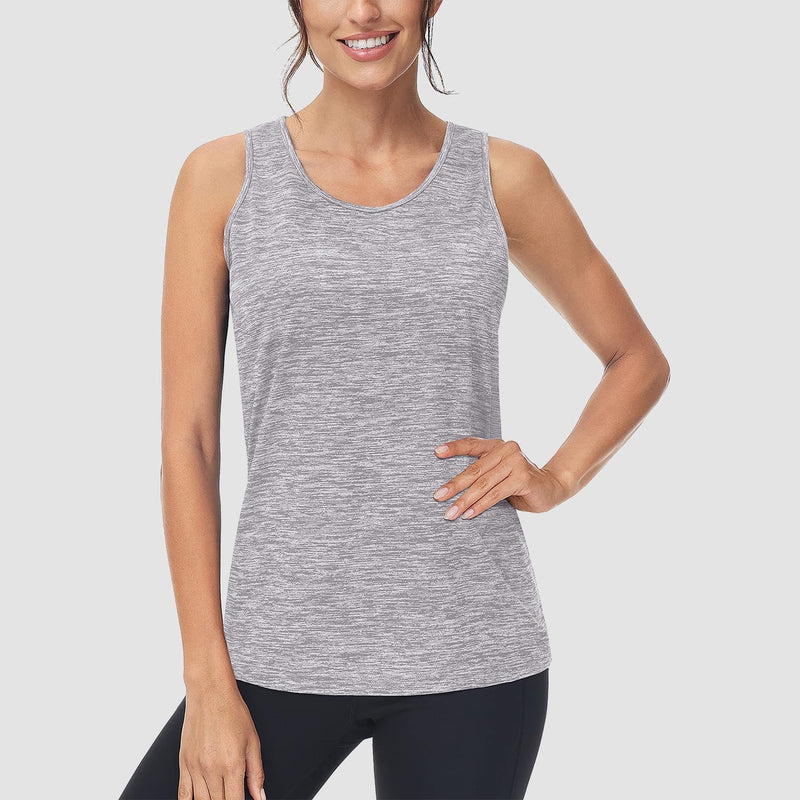 Women's Quick-Dry Sun Protection Workout Tank Top 13