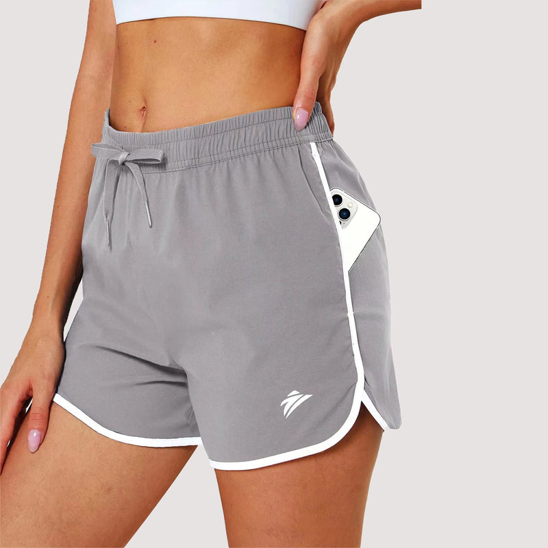 Women's Running Shorts with 2 Pockets Quick Dry Yoga Shorts 10