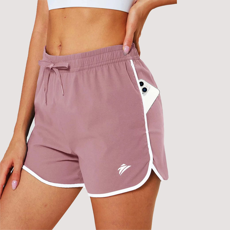 Women's Running Shorts with 2 Pockets Quick Dry Yoga Shorts 12