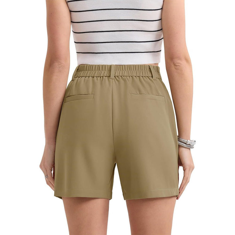 Women's Tailored Summer Shorts with Pockets 6