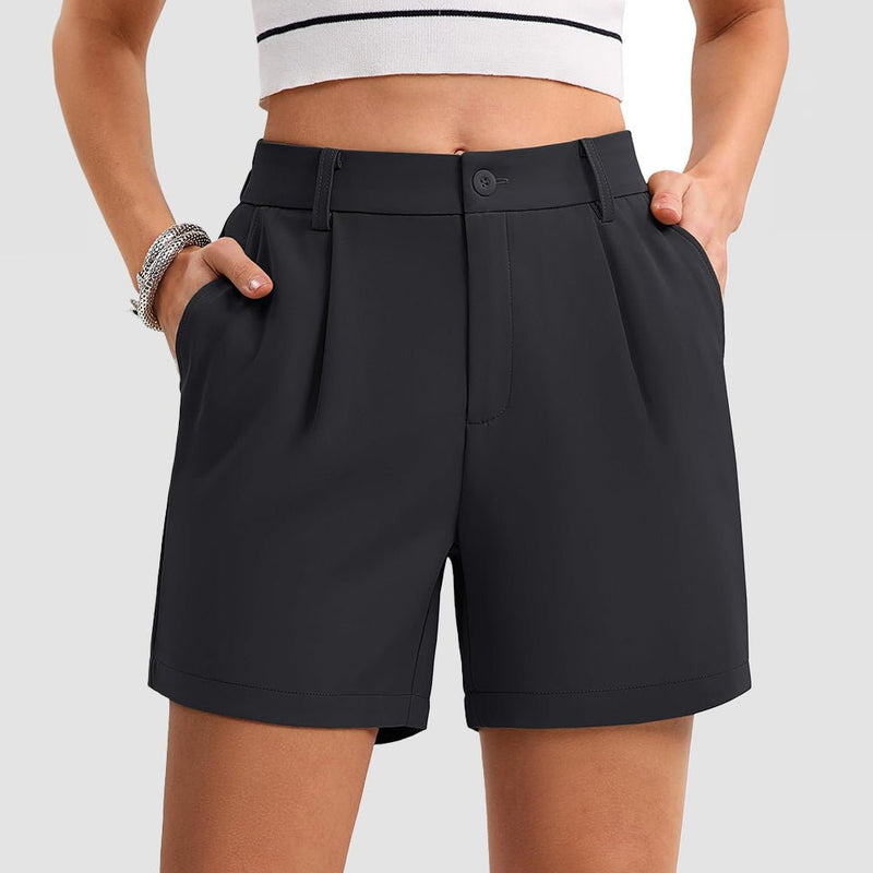 Women's Tailored Summer Shorts with Pockets 7