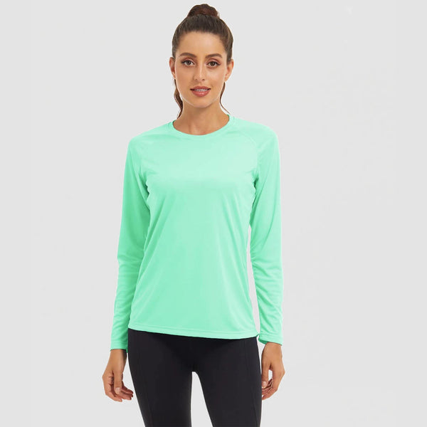 Women's UPF 50+ Long Sleeve Sun Protection Shirt for Outdoors 0