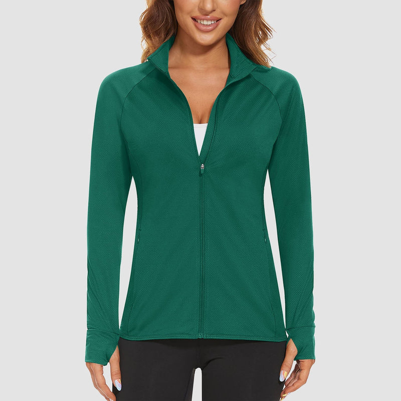 Women's UPF 50+ Sun Protection Tennis Jacket Long Sleeve 10