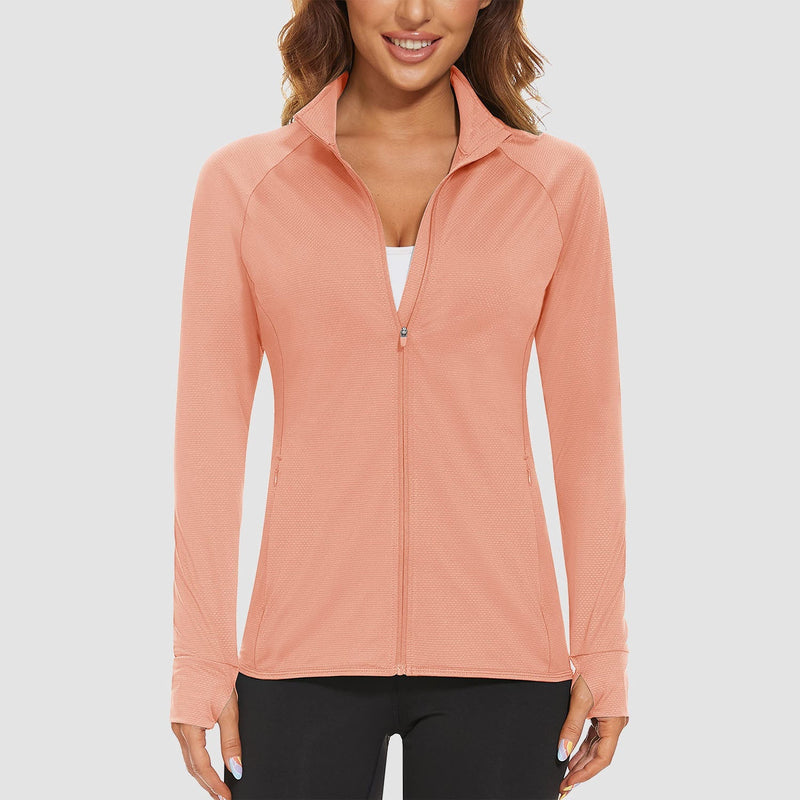 Women's UPF 50+ Sun Protection Tennis Jacket Long Sleeve 17