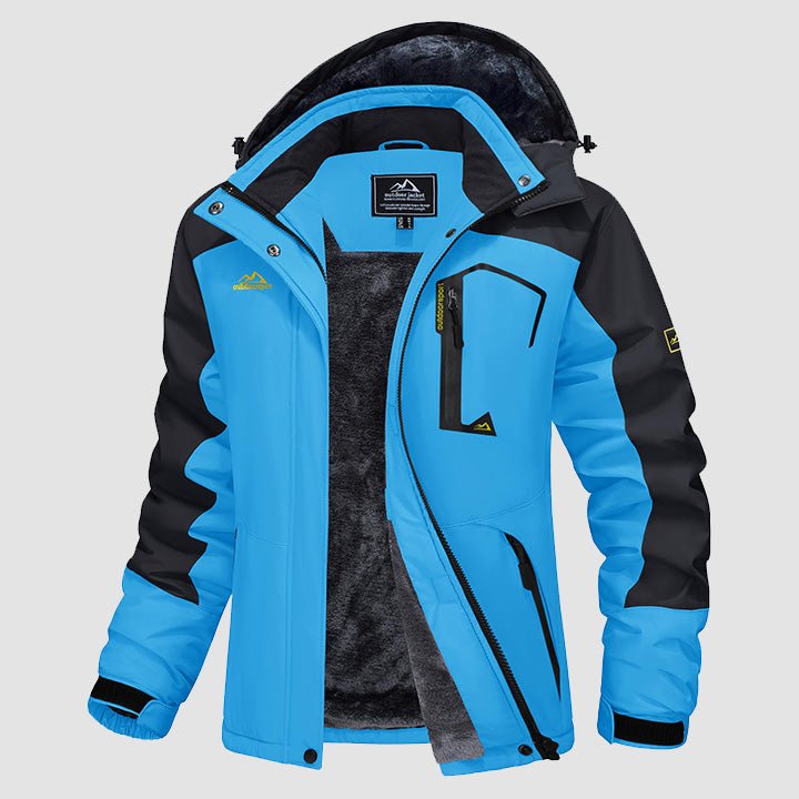 Women's Water-Resistant Fleece Ski Jacket with 4 Pockets 13