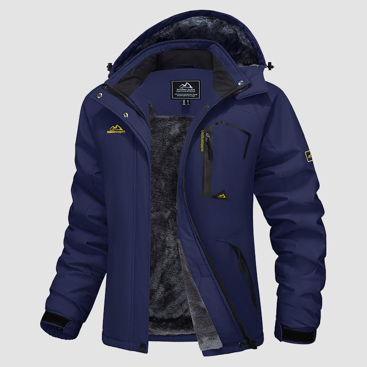 Women's Water-Resistant Fleece Ski Jacket with 4 Pockets 9