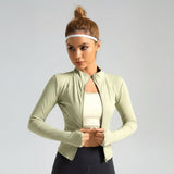 Womens Pickleball Workout Jacket Zip Up Stretch Fit Top