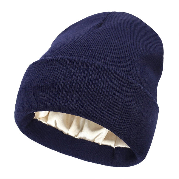 Noor – Winter Beanie with Silk Lining