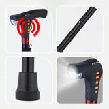 BowLift | Smart Walking Stick | LED Light Radio Emergency Alarm | Adjustable