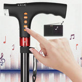 BowLift | Smart Walking Stick | LED Light Radio Emergency Alarm | Adjustable