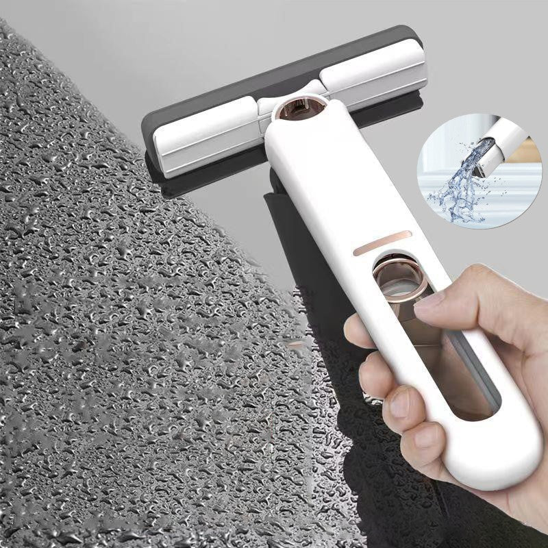 Optimized Product Title: "Kompakter Bodenwischer mit Sprühfunktion – Waschbare Pads für mühelose Reinigung" 

This title includes relevant keywords while emphasizing the product's features, making it more appealing for Google Shopping.