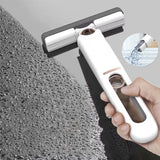 Optimized Product Title: "Kompakter Bodenwischer mit Sprühfunktion – Waschbare Pads für mühelose Reinigung" 

This title includes relevant keywords while emphasizing the product's features, making it more appealing for Google Shopping.