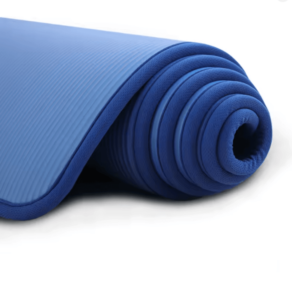 Extra Thick Yoga Mat 1cm – Non-Slip, 183×61cm & 4 Colors with Carry Bag
