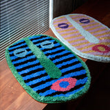 Kalsten | Bath mat Abstract Face