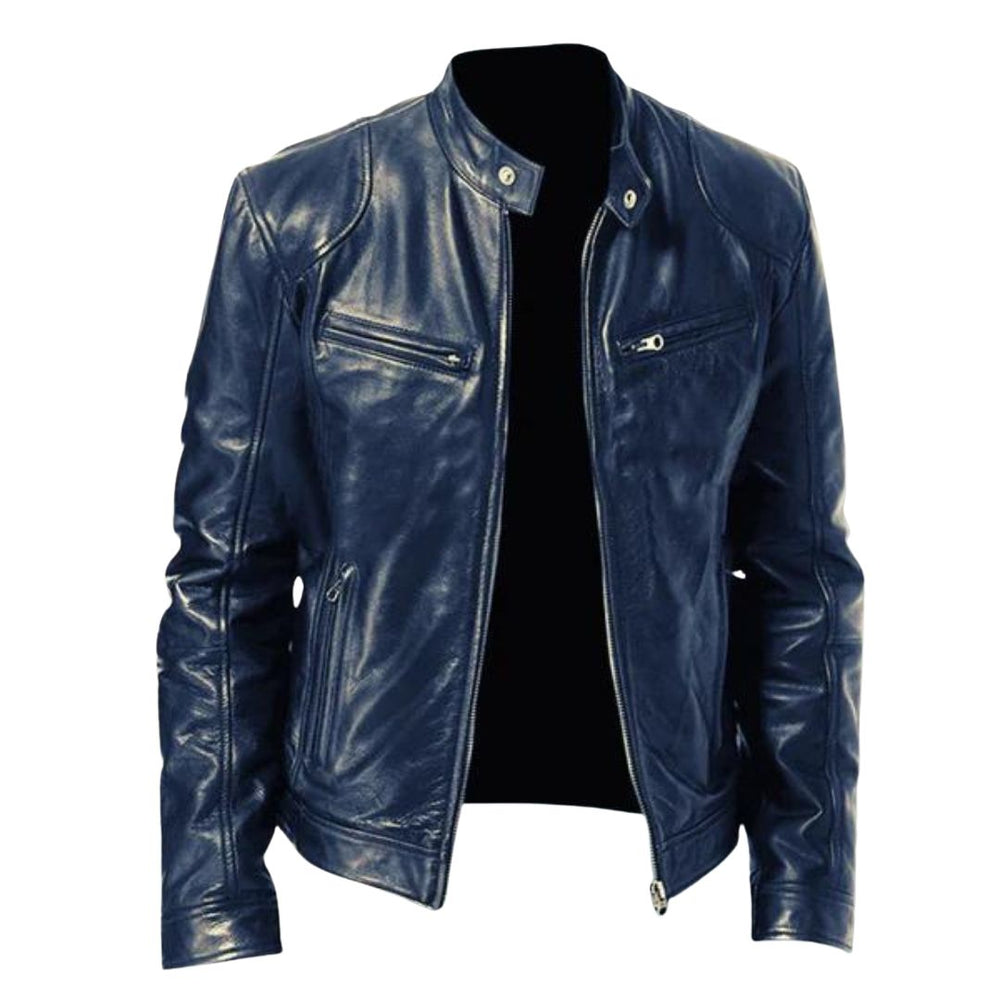 Tommy - Timeless Short Coat with Stand-Up Collar