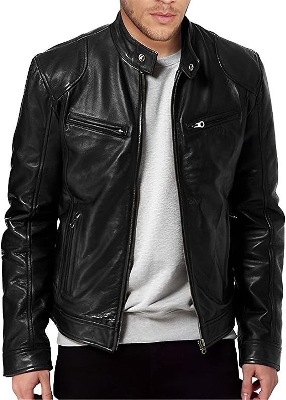 Tommy - Timeless Short Coat with Stand-Up Collar