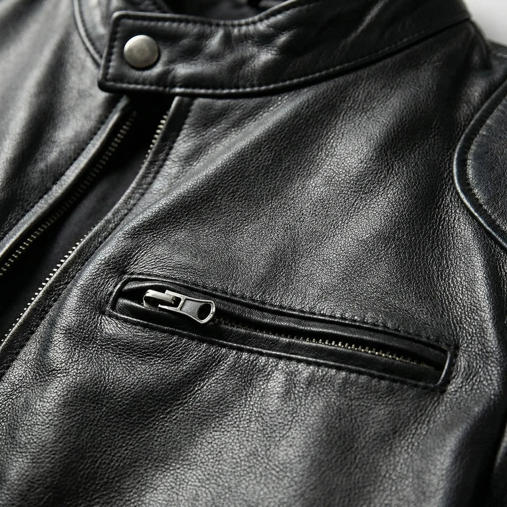 Karl - Timeless Short Coat with Stand-Up Collar